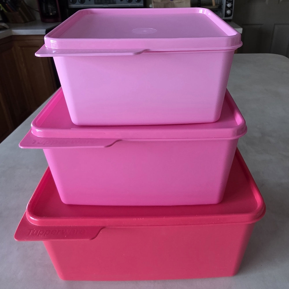 Square Keep Tabs Storage Containers - Picture 1 of 7